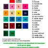 paleta de colores piel durazno Playeras piel durazno colores - Bajo pedido