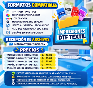 Impresion DTF Textil
