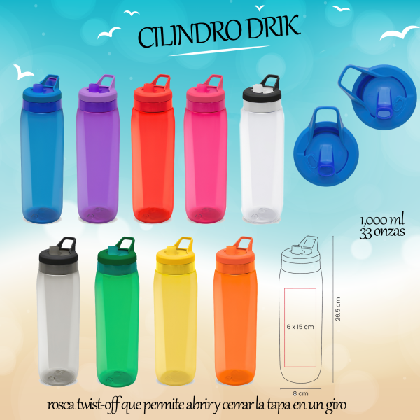 Cilindro Drik Plástico