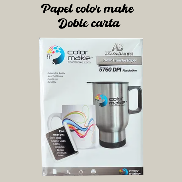 Papel Color Make A3 cien hojas