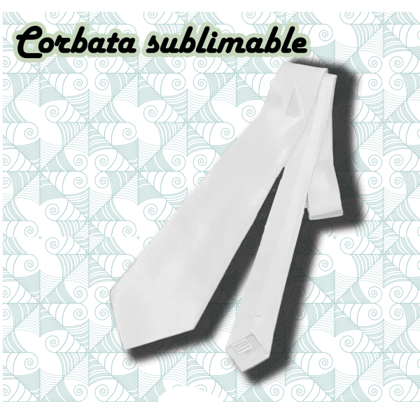 Corbata sublimable