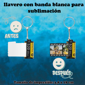 llavero rollo de camara