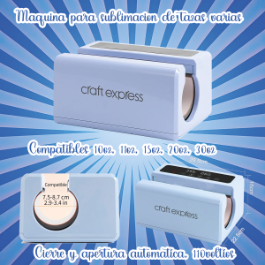 Maquina para tazas varias