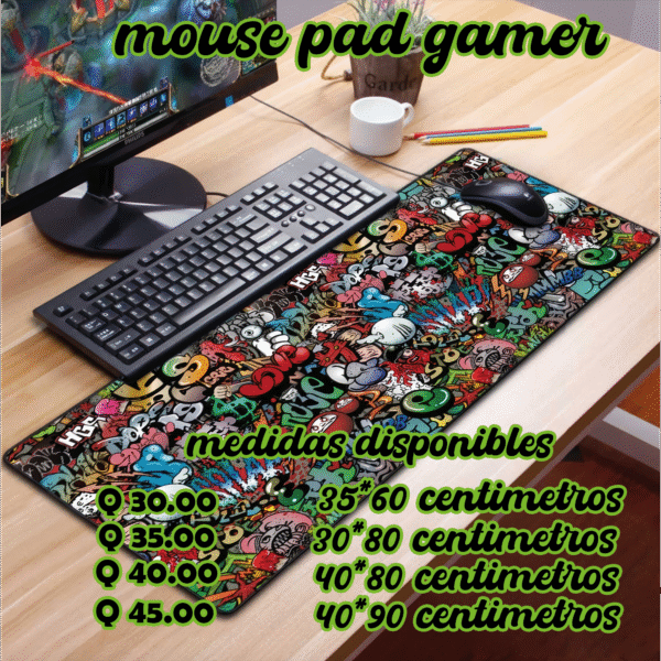 Mouse pad Gamer 4 tamaños diferentes , ingresa y descubre los nuevos precios.