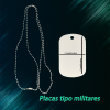 Placas tipo militar