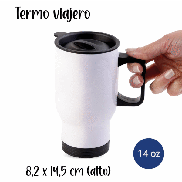 Termo viajero sublimable