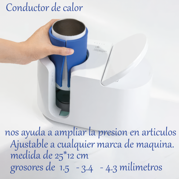 Conductor de calor para maquinas