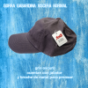 Gorra gabardina textura lisa visera normal