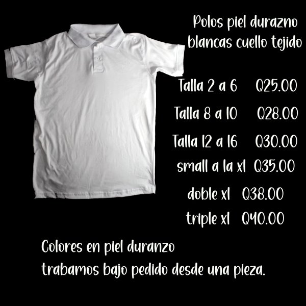 Polo piel durazno