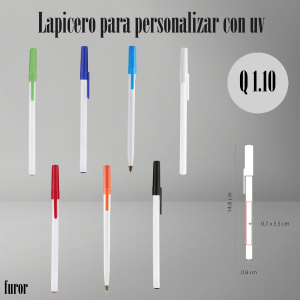 Lapiceros para uv o serigrafia