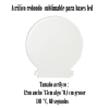 Acrilico sublimable para bases led, el precio de este item es solo para acrilico