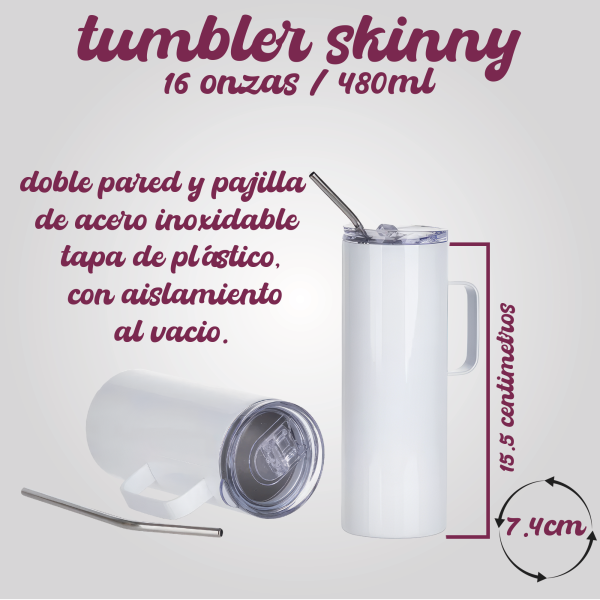 tumbler skynny sublimable