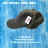 Gorra gabardina textura lisa visera normal