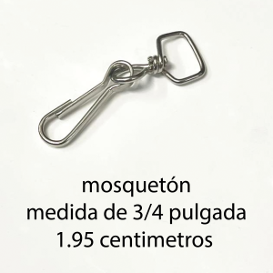 Mosqueton para lanyard 3/4 pulgada