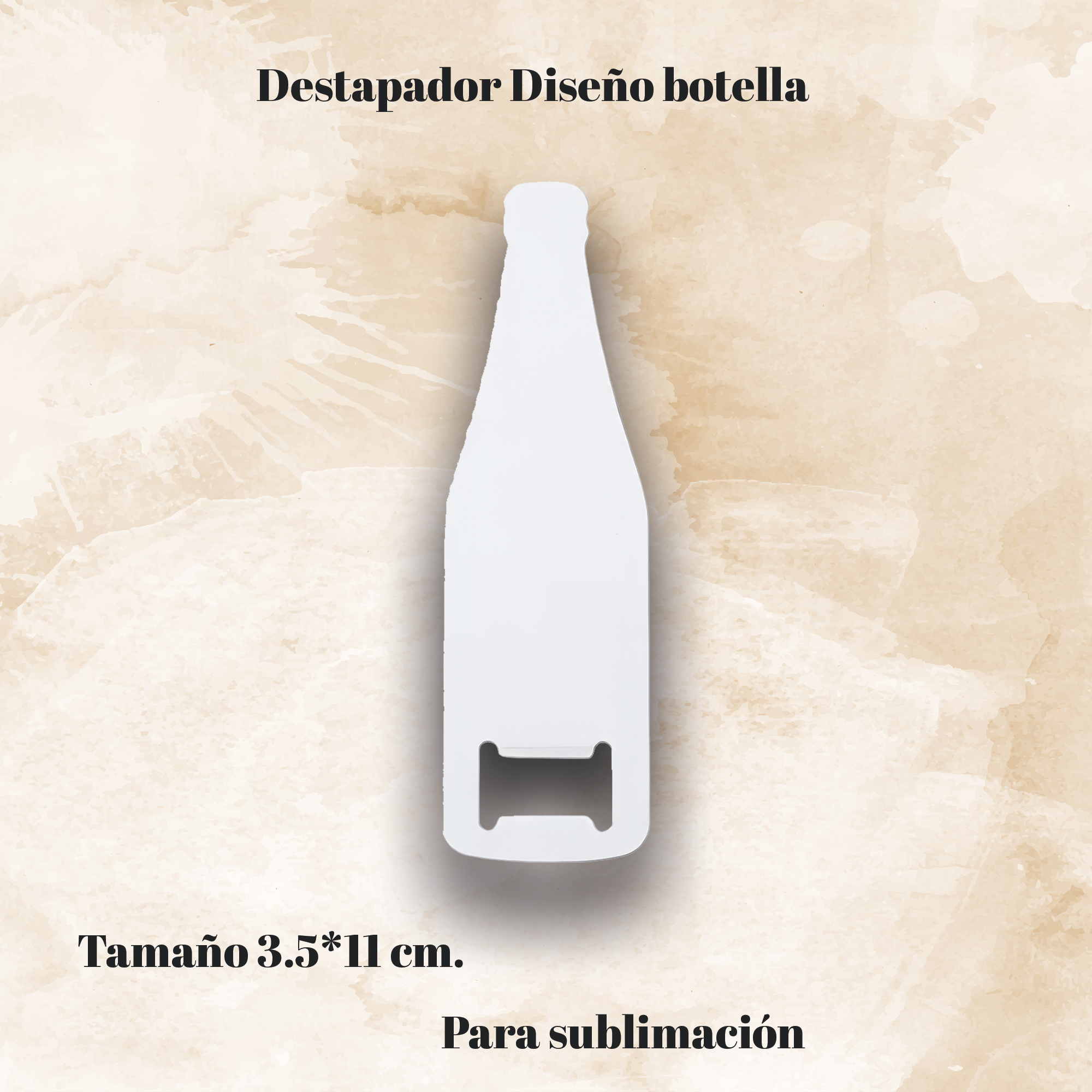 destapador diseño botella
