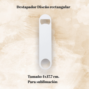 destapador rectangular