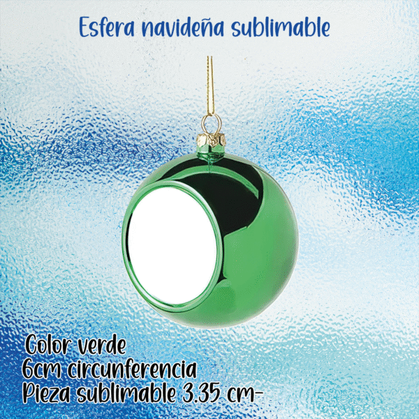 Esferas Navideñas redondas