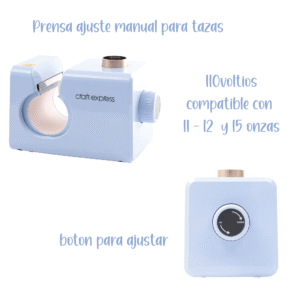 Maquina de tazas y articulos cilindros