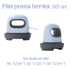 Mini maquina de sublimacion ovalada