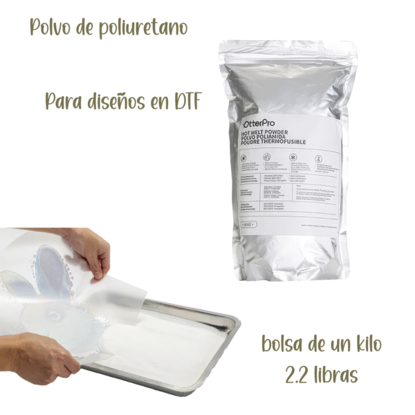 poliamida - poliuretano para DTF textil