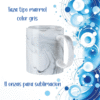 Tazas diseño marmol sublimables 11 onzas