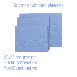 silicone o hule para planchas