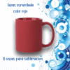 Taza para sublimar con acabado esmerilado