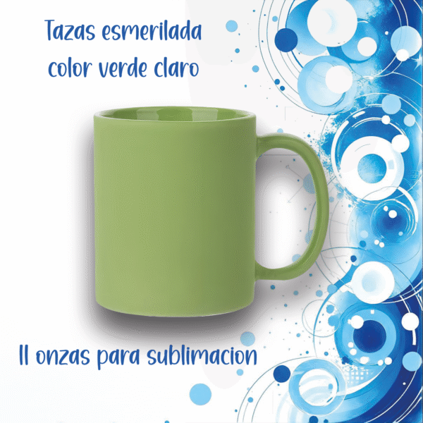 Taza para sublimar con acabado esmerilado