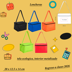 lonchera de tela ecologica
