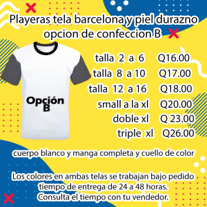 Diseño de confeccion opcion B