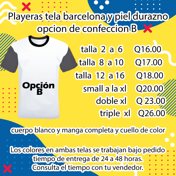 Diseño de confeccion opcion B