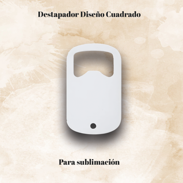 Destapador diseño cuadrado