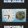 reloj de vidrio sublimable 30x16 cm