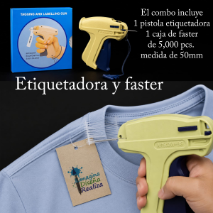 Pistola etiquetadora - etiquedadora con plastiflechas