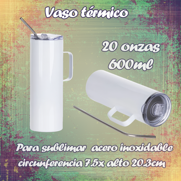 termo skyny acero inoxidable para sublimar 20 onzas